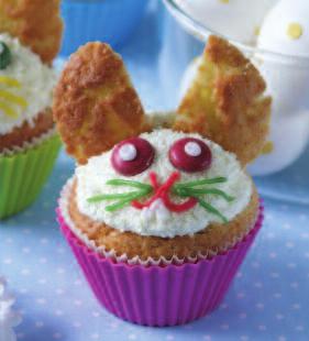Zkuste zapojit děti do přípravy Velikonočních cupcakes,