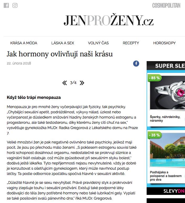 Jenproženy.