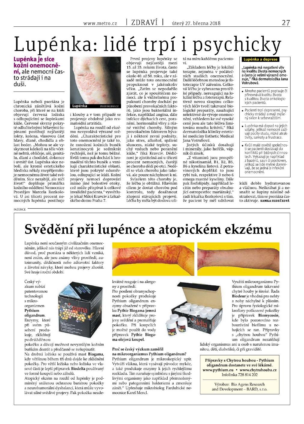 brandu Lékařský dům v