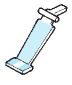 plastic = 0,5mm l = 3mm 25 2 pcs