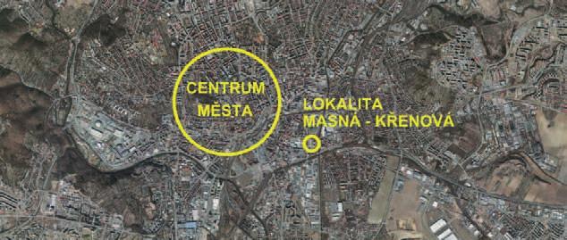 16lokalita 2 Lokalita Masná Křenová bývalá jatka Revitalizace lokality vymezené ulicemi Masnou a Křenovou je příkladem první rozsáhlejší komplexní přestavby brownfields pro účely bydlení v Brně,