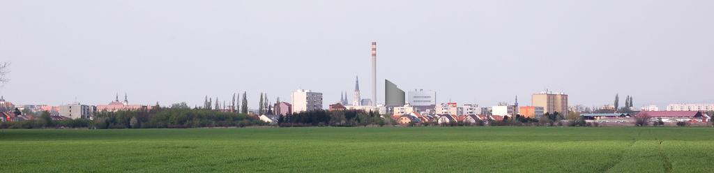 ODŮ VODNĚ NÍ ZMĚ NY Č. I.B ÚP OLOMOUC 2017 A) POHLED MP-03 (Z HOLICKÉHO LESA NEDALEKO FORTU Č.