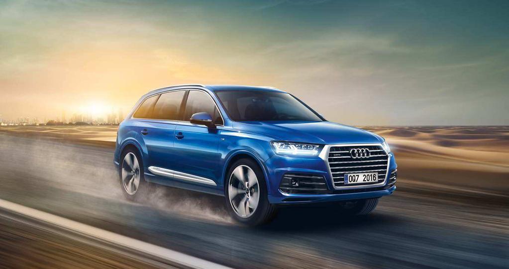 Audi Q7 Audi SQ7 TDI Nejvyšší možné zvýhodnění 195 600 Kč S paketem Lifestyle a financováním od Audi Financial Services Nejvyšší možné zvýhodnění 190 800