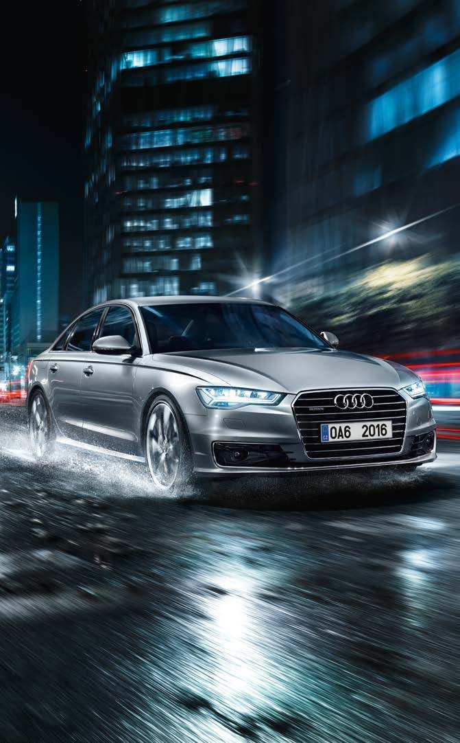 Vyhřívání sedadel vpředu + = Competition 3.0 bitdi 137 000 Kč Celkové zvýhodnění 424 800 Kč S financováním od Audi Financial Services Obsah paketu Lifestyle: Audi A6 Competition 3.0 bitdi: plus» El.