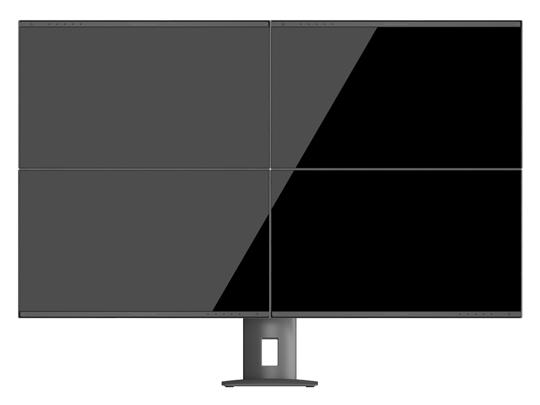 Pokud chcete na každé obrazovce zobrazovat různé informace, ujistěte se, zda jsou všechny monitory pro odchozí data zkonfigurovány na režim DisplayPort 1.2 podle dříve uvedeného popisu.