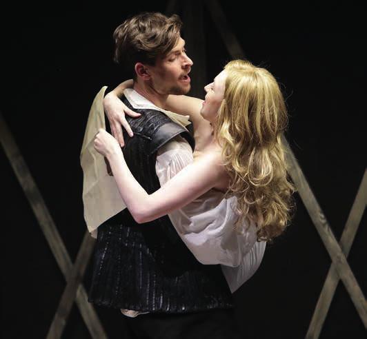 Viola/Romeo: Teď tvoje rty z mých všechny hříchy sňaly.