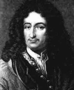 Obrázek 9.2: Gottfried Wilhelm Leibniz Podíl v = s t = f(t 0 + t) f(t 0 ) t značí průměrnou rychlost pohybu auta v časovém úseku od t 0 do t 0 + t.