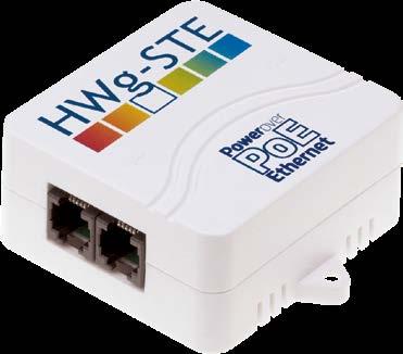 Zařízení STE HWg-STE 3 WiFi a Ethernet senzor teploty a vlhkosti s DI vstupy.
