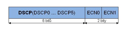 2.2.2 Diferencované služby (DiffServ) Metodou diferencovaných sluţeb se zabývá pracovní skupina IETF, která vytvořila mechanismus slouţící k rozčlenění sluţeb dle jejich nároků na síť.