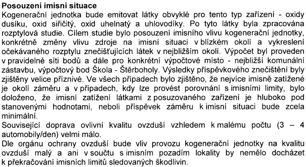 potenciálnì kontaminované ropnými látkami budou pøedèiš ovány v lapolu, areál neleží v zátopové oblasti, nehrozí tedy únik závadných látek do recipientu.