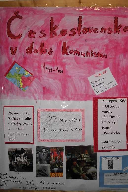 Dozvěděli jsme se o činech studentů Jana Palacha a Jana Zajíce, kteří se na protest proti okupaci upálili na Václavském náměstí v Praze.