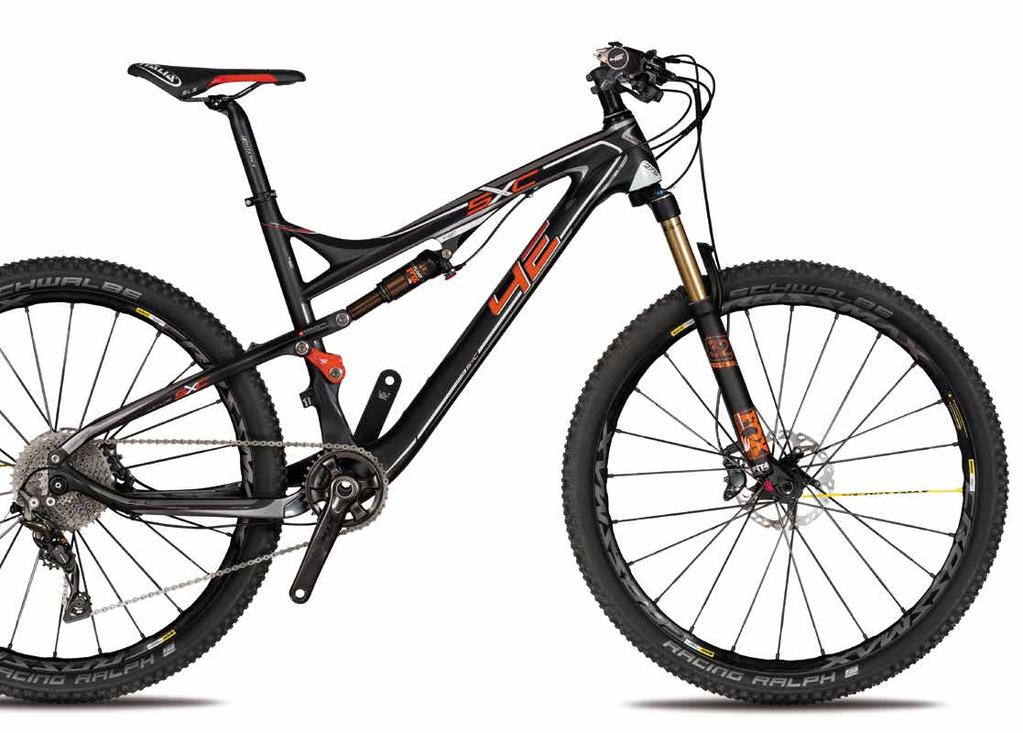 SCHWALBE Racing Ralph Performance FSA K-FORCE SELLE ITALIA SLS Kit Carbonio VELIKOST / SIZE 16,5" / 18,5" / 20,5" 9,6 kg CARBON FULL HIGH MODULUS FRAME 27,5 ACTIVE FRONT AND REAR TRAVEL 120 MM CROSS