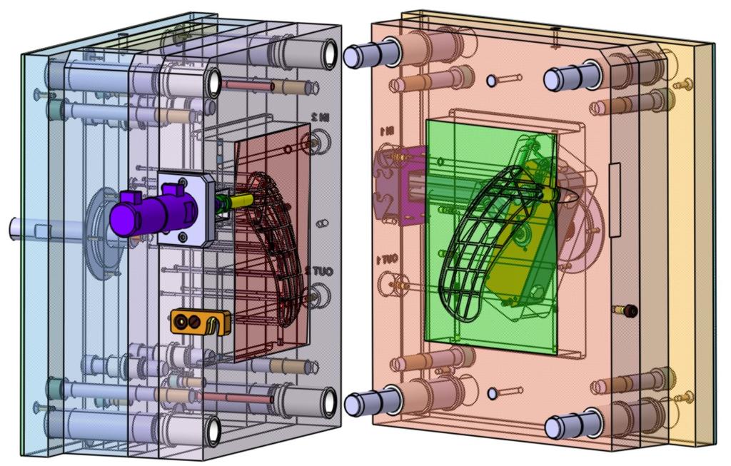 UTB ve Zlíně, Fakulta technologická 47 8 KONSTRUKCE VSTŘIKOVACÍ FORMY Vstřikovací forma by měla být konstruována s ohledem na složitost, přesnost a ekonomickou stránku výroby.