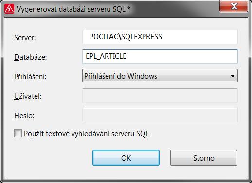 Po potvrzení OK se otevře prázdná správce artiklů a zde z menu Extra Nastavení otevřete dialog nastavení artiklů. Zde zvolte Server SQL a stiskněte tlačítko nový.