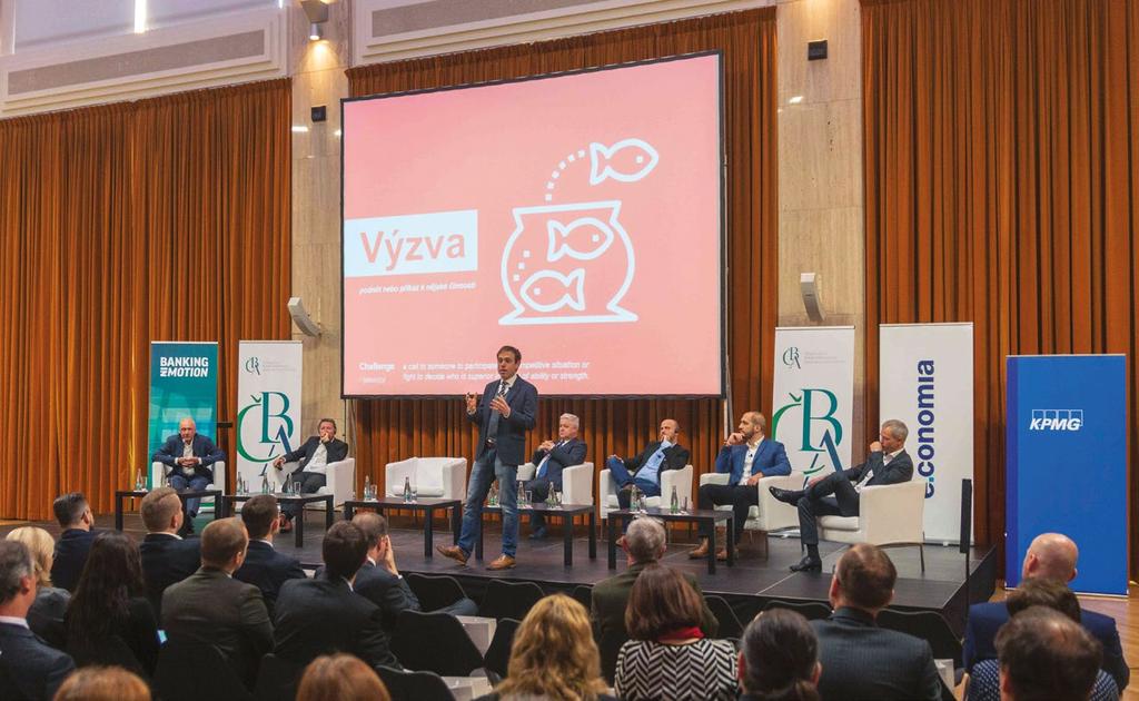 46 Pojistný obzor 4/2018 Z bankovnictví Banking in Motion 2018 Helena Zavázalová / Česká bankovní asociace V pondělí 22.