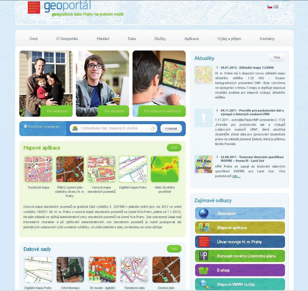 INFORMAČNÍ SYSTÉMY E8 E8.2 INFORMAČNÍ SYSTÉM O ÚZEMÍ HL. M.