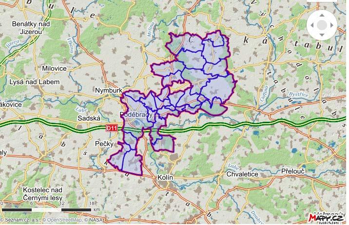 1. O MAS MEZILESÍ 1.1 Územní působnost MAS Mezilesí Počet obcí: 28 Počet obyvatel: 32 429 obyvatel Celková rozloha: 31 000 ha Mapa č. 1 Mapa MAS Mezilesí Zdroj: maps.seznam.cz 1.