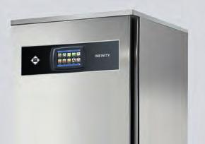 NOVINKA INFINITY 1011 Multifukční zařízení INFINITY 10x GN 1/1 kapacita: 10x GN 1/1 65 nebo EN 600x400 (pekářské) zchlazení 45 kg / cyklus zmrazení 30 kg