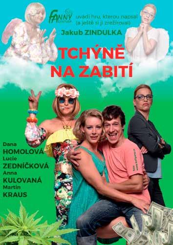 Představení je podpořeno grantem města Roztoky POZVÁNKA NA VÝSTAVU ČERNO SVĚT JITKY KAŠPAROVÉ v
