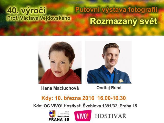 Nadační zpravodaj Jak pomáháme Putovní výstava fotografií Rozmazaný svět Úspěšná putovní výstava fotografií Rozmazaný svět byla k vidění v roce 2017 na dvou krásných místech. 10.