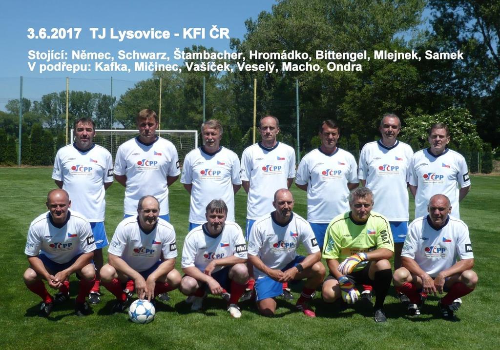 Za internacionály stříleli: Mičinec 3, Vašíček, Bittengel, Hromádko a Kuchař po 1. Penalty proměnili: Mlejnek, Kuchař, Vašíček, Samek a Macho. Po utkání bylo posezení s pečeným prasátkem 3.6.
