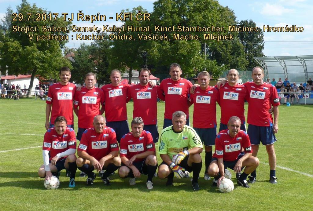 Góly stříleli: Mičinec 3, Kuchař a Hromádko po 1. Penalty proměnili: Kuchař, Mičinec, Kafka, Slunéčko, Hromádko a internacionálové vyhráli 3:5.