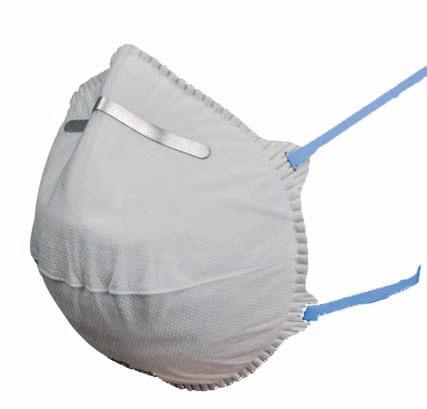 Filtrační polomasky / Practitulate Respirators 4510 005 000 00 2506-05 CZ / Třída FFP1, tvarovaná, ochrana proti tuhým a kapalným částicím v koncentraci do 4,5 x PEL nebo 4 x PF, tvarovatelná nosní