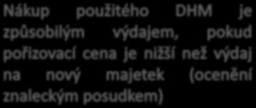 Způsobilé výdaje na hlavní aktivity Pořízení vybavení budov a zázemí Pořízení alternativních výukových prostor (jurty, unimobuňky/obytné