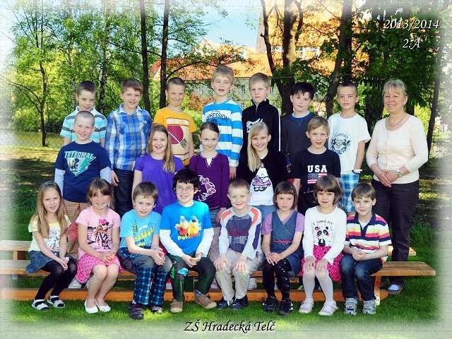 II.A, třídní učitelka Mgr.