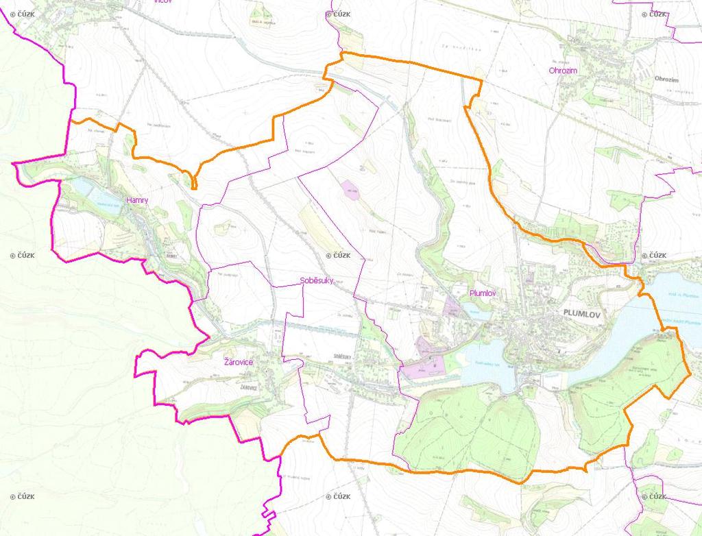 A. NÁZEV OBCE Název části obce (ZSJ): Žárovice Mapa A: Území obce Přehledová mapka