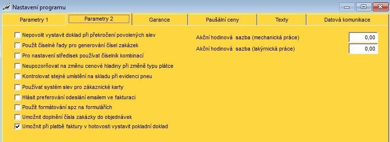 ) Parametry 2 www. softapp.cz hotline@softapp.cz tel.