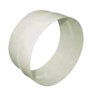 Tlumič je dodáván jako volitelné příslušenství. Vnější průměr tlumiče je 10 mm a průměr připojovacích hrdel 100 mm.