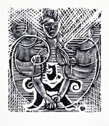Ex libris Evy Syslové zinkografie, 9,3 x 5,5 cm, PD značeno ve štočku JVáchal, vzadu razítko: Sbírka exlibris Miroslava Cinnera 600 Kč ( 24) 128.