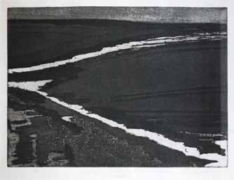 Ladislav Čepelák (1924 2000) Sněhové skvrny lept, 1965, 27,5 x 33,7 cm, sign. PD Čepelák, č. 15/100, DU popsáno autorem, žák prof. V. Rady, V.