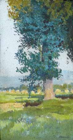 Karel Langer (1878 1947) Rijecké útesy olej, karton, 34 x 48 cm, sign. LD K. Langer, rám, žák prof.