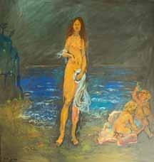 Pavla Aubrechtová (1946) Sen komb. technika, koláž, 2017, 70 x 50 cm, sign.