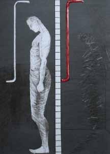 Václav Bláha (1949) Čekání na vodu litografie, 1980, 40,8 x 28,3 cm, sign.