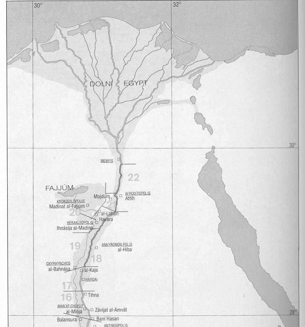 Egypt - thanatocentrismus Stabilní prostředí