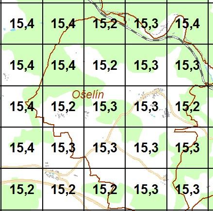 Přechodné období krátké, s mírným až mírně teplým jarem a mírně teplým podzimem, krátká zima, mírná, suchá, krátkým trváním sněhové pokrývky.