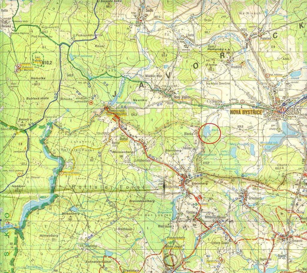 Příloha: Orientační mapa s vyznačením území 1.