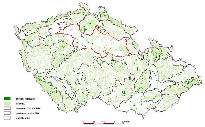 ploše lesa [%] Zdroj: ÚHÚL OPRL, AOPK Obr.