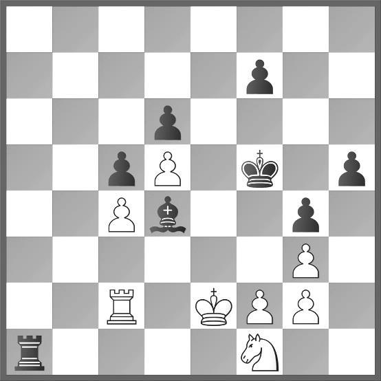Sf1 Je5 16.Jf3 De7 17.Jxe5 Dxe5 18.0-0-0 Jf6 19.h3 Sd7 (Šlo také 19...a6 s dalším b5 a obětí pěšce za otevření sloupců proti bílému králi.) 20.Sd3 a6 21.Jb1! (Chce převést jezdce na lepší pozici.) 21.