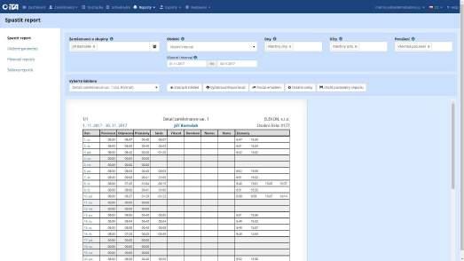 Barva tisku černá černá / červená Volba sloupců ruční automatická Ukazatel času analogový digitální Záloha chodu pasivní (jen data) aktivní (včetně tisku) Spínací výstup reléový kontakt