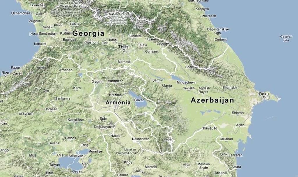 Údolí řeky Kury (Azerbájdžán a východní Gruzie) do 350 m srážky kolem 200 300 mm, pelyňková