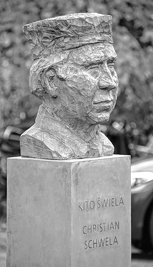 Jeho nan Kito Šwjela (1836 1922) je mjenje znaty, byrnjež njebył mjenje wuznamny wojowar za serbstwo.