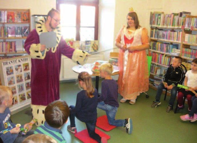 ZE ŽIVOTA MĚSTSKÉ ČÁSTI Rytíři knih v knihovně Ve čtvrtek 4.