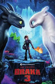 Režie: Christopher Landon Sobota 2. 3. 14:30 Jak vycvičit draka 3 Animovaný/ Dobrodružný/ Fantasy/ Komedie/ Rodinný, USA 2019, 104 min. Vstupné 120 Kč. Přístupný.