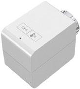 ABB-free@home Pro přístroje Název Barva Objednací číslo Jednot. bal. ks Pro design Kompletnost Termostatická hlavice základní, bezdrátová S integrovaným teplotním snímačem.