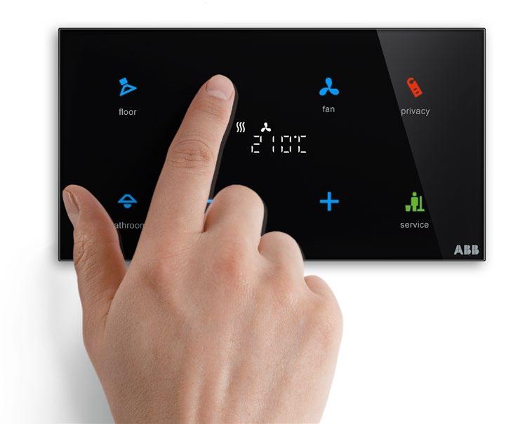 KNX Unikátní design a funkcionality Barevné provedení: černé sklo bílé sklo Mimořádně plochý (jen