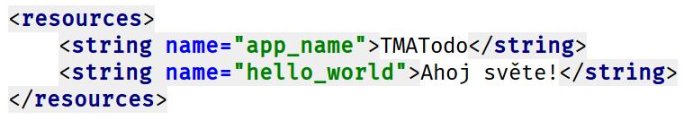 Řetěžce DRY = Dont Repeat Yourself + více jazyků Přístup k hello_world: Java: R.striig.